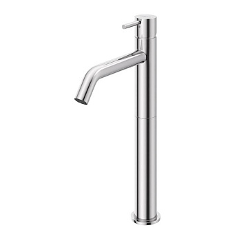 LEAF-LC2-L-MM Смеситель для накладной раковины однорычажный, с донным клапаном, исполнение Morning Mist