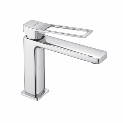 Смеситель для раковины латунь, хром S6901