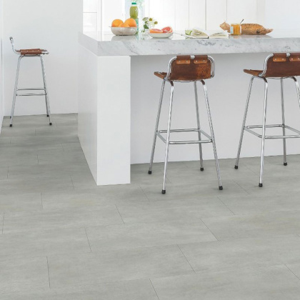 Виниловый ламинат Quick Step LIVYN Ambient Click AMCL 40050 Бетон Тёплый Серый Виниловый ламинат Quick Step LIVYN Ambient Click AMCL 40050 Бетон Тёплый Серый