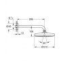 Душ верхний Grohe Tempesta 210 26411000 хром