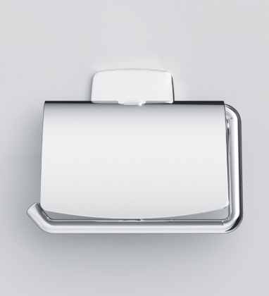 A90341400 Gem, Держатель для туалетной бумаги с крышкой
