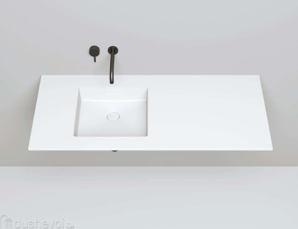 Раковина Salini MAREA 07 1802207MRF S-Stone в цвете по RAL, полувстраиваемая, матовая