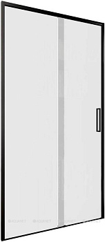 Душевая дверь Aquanet Pleasure Evo 100 AE65-N100-BT профиль черный, прозрачное стекло