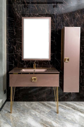 Консоль LUCIDO 100 см Лиловый 303905 770-100-PU Boheme