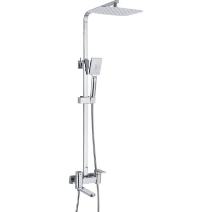 Душевая система латунь хром R2636