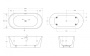 Акриловая ванна BELBAGNO BB416-2000-850 Акриловая ванна BELBAGNO BB416-2000-850