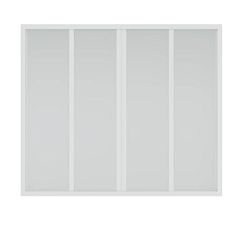 Шторка на ванну Creto Avalon 2.0 170х145 см четырёхстворчавая