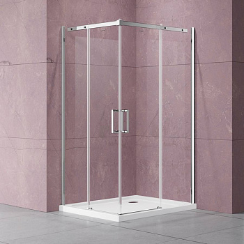 Душевой уголок Dice VSS-4D900CL, 900*900, хром, стекло прозрачное Душевой уголок Dice VSS-4D900CL, 900*900, хром, стекло прозрачное
