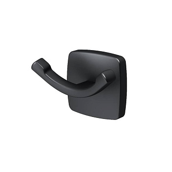 Двойной крючок для полотенец Gem, 5х8,3х4,1 см, черный, A9035622