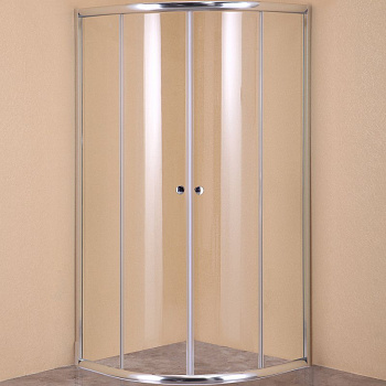 Душевой уголок Agger A01-090TCR_G без поддона 90х90, стекло прозрачное