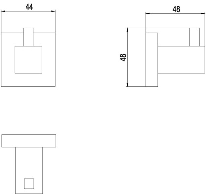 Крючок Timo Selene 10011/00 Крючок Timo Selene 10011/00
