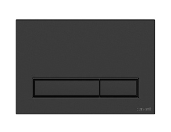 Кнопка BLICK пластик черный матовый