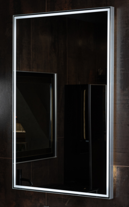 MINIMAL Зеркало 60*100 c подсветкой. Каркас-алюминий 569 Boheme