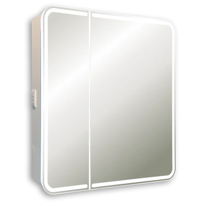 Зеркальный шкаф Creto Zoe 80х80 с LED подсветкой 16-805800Z Зеркальный шкаф Creto Zoe 80х80 с LED подсветкой 16-805800Z