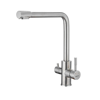 Смеситель для кухни латунь, сатинS868B Смеситель для кухни латунь, сатинS868B