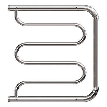 Полотенцесушитель водяной Point PN25555P 500x500 Фокстрот с полкой, хром Полотенцесушитель водяной Point PN25555P 500x500 Фокстрот с полкой, хром