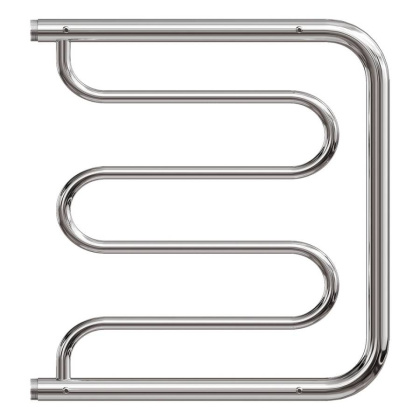 Полотенцесушитель водяной Point PN25555P 500x500 Фокстрот с полкой, хром Полотенцесушитель водяной Point PN25555P 500x500 Фокстрот с полкой, хром