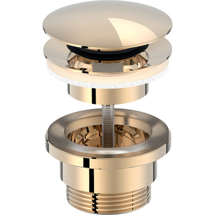 Донный клапан для раковины Jacob Delafon E30536-BGG, бежевое золото, шт