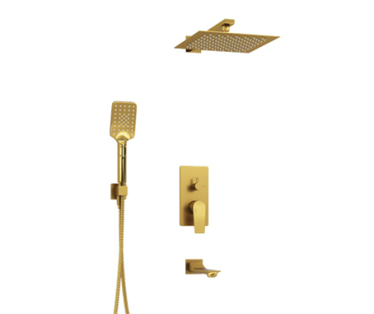 A175571 Встраиваемый комплект для ванны с верхней насадкой, лейкой и изливом