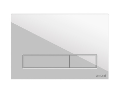 Кнопка BLICK пластик белый