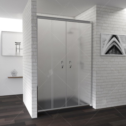 Душевая дверь RGW Passage PA-11 120 01081112-21 профиль Хром стекло матовое-сатинат