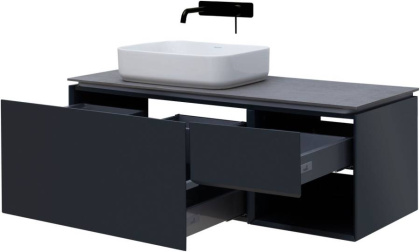 Тумба под раковину Allen Brau Infinity 120 1.21006.AM L антрацит матовый