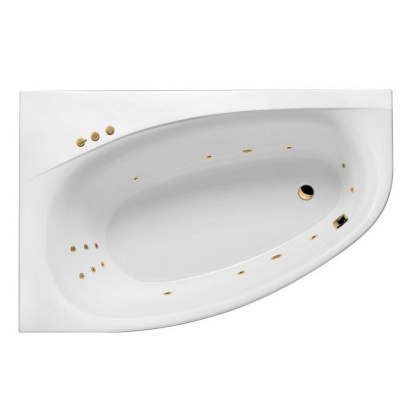 Ванна EXCELLENT Kameleon 170x110 (левая) "SMART" (золото) Ванна EXCELLENT Kameleon 170x110 (левая) "SMART" (золото)