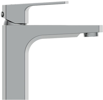 Смеситель для раковины WISLA однорычажный клик клак