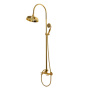 LORD-CD-30-03/24-M Душевая колонна со смесителем, верхним и ручным душем, цвет золото