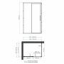 Lopau 32S07L Душевой уголок Wasserkraft Lopau 32S07L Душевой уголок Wasserkraft