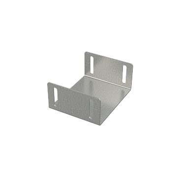 Перемычка для дренажных желобов 75 мм, оцинкованная сталь Перемычка для дренажных желобов 75 мм, оцинкованная сталь
