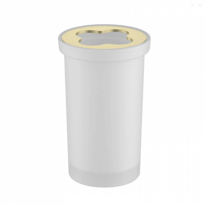 Стакан настольный для зубных щеток Timo Saona 13233/17 золото матовое