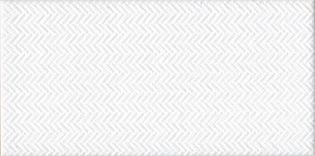 Плитка настенная 19074 Пальмейра белый (20см*9,9см*6,9мм) (52шт/1,03м2) ткань, м2