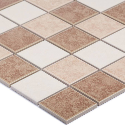 Керамическая мозаика, Beige Matt 48х48, 5х5 см Керамическая мозаика, Beige Matt 48х48, 5х5 см