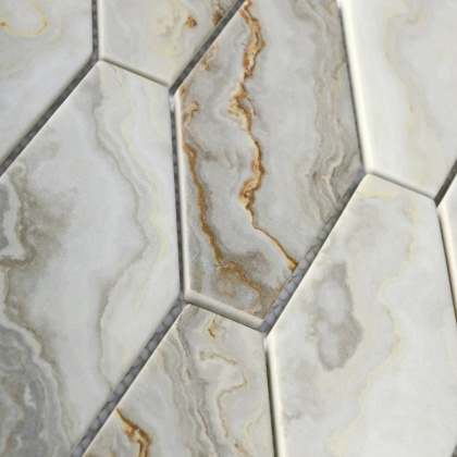 Мозаика Fontana Great Bonaparte серая 307см*271см*6мм (1уп/11шт/)., м2