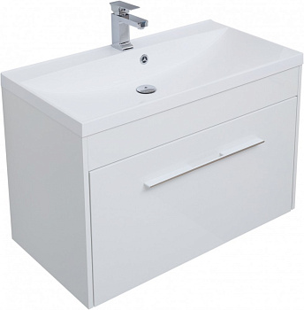 Тумба под раковину Aquanet Августа 90 белый