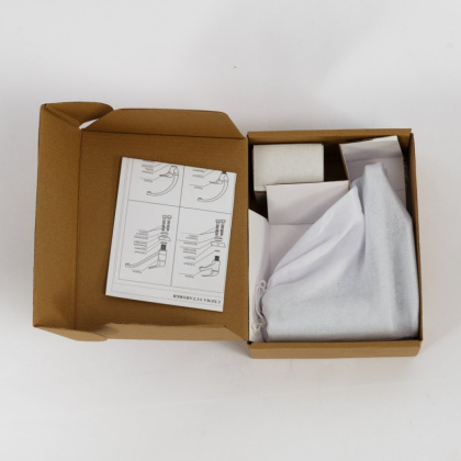 MOMENTO-LS-01-W0 Смеситель для раковины однорычажный, без донного клапана, хром