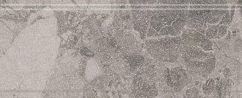 Бордюр Рабат Стоун серый матовый обрезной 30x12x1,3
