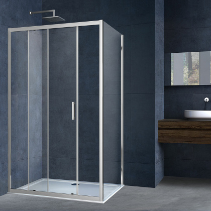 Душевой уголок Alpha VSR-3AL8012CL, 1200*800, хром, стекло прозрачное Душевой уголок Alpha VSR-3AL8012CL, 1200*800, хром, стекло прозрачное