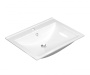 Умывальник встраиваемый керам. LAPARET Sinergia 60см белый с1