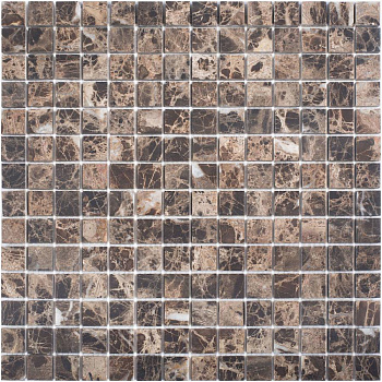 Мозаика, нат. мрамор, DARK EMPERADOR MATT 20x20, Classic Мозаика, нат. мрамор, DARK EMPERADOR MATT 20x20, Classic