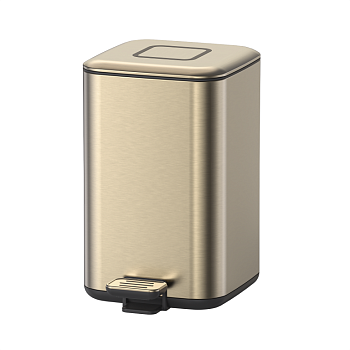 Ведро квадратное золото матовое 10948-MG Boheme Ведро квадратное золото матовое 10948-MG Boheme