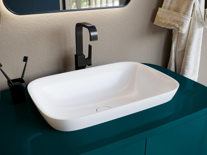 Раковина Salini MAREA 02  покраска по RAL  полностью