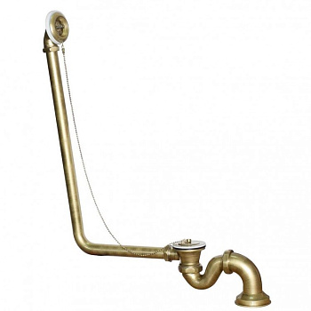 Слив-перелив для ванны Wirquin М ФР-00002135 бронза, шт Слив-перелив для ванны Wirquin М ФР-00002135 бронза, шт