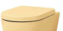 Сиденье с крышкой Taormina/JetFlush/Parma, полиэстер, плав.опускание, желтый A0373-021, шт