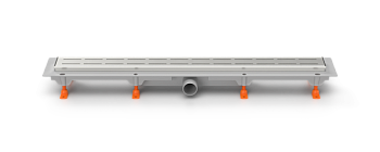 Душевой лоток 65 см Creto Walkway CRE-650 WN-50 с решеткой, хром