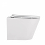 Подвесной унитаз Abber Bequem AC1102MW белый матовый с микролифтом