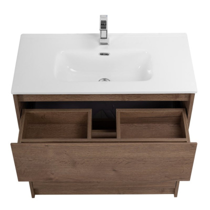 Тумба с раковиной напольная BelBagno KRAFT 39 80 Bianco Opaco, раковина белая Тумба с раковиной напольная BelBagno KRAFT 39 80 Bianco Opaco, раковина белая