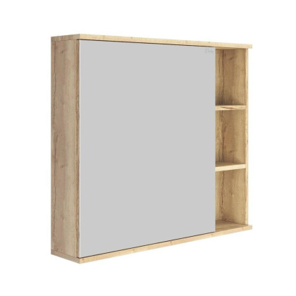 Шкаф-зеркало Onika Легран 80 дуб галифакс, универсальный
