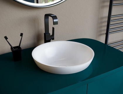 Раковина Salini Marea 41.5 03 1802203M Белая матовая